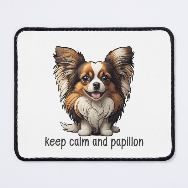 Item preview, Papillon Puppy - Keep Calm and Papillon designed and sold by cuteadnauseum.