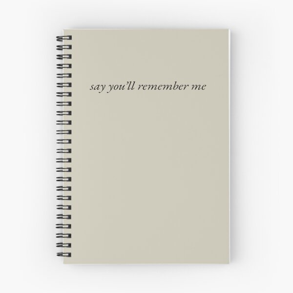 Item preview, "say you'll remember me" designed and sold by BlackwellNY.