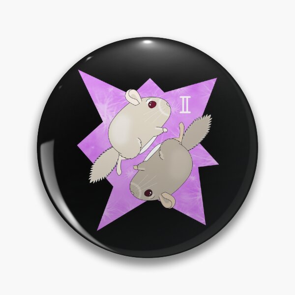 Item preview, The Chinchilla Zodiac - Gemini designed and sold by MoonlightGems.