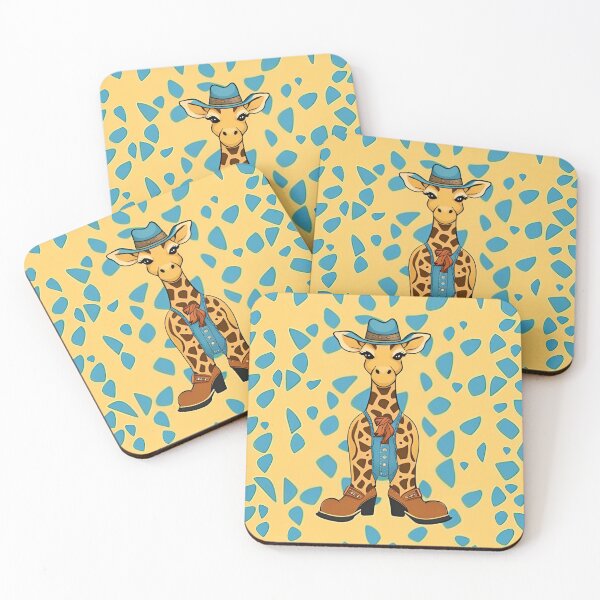Item preview, Cute Giraffe Cowboy designed and sold by purplesensation.