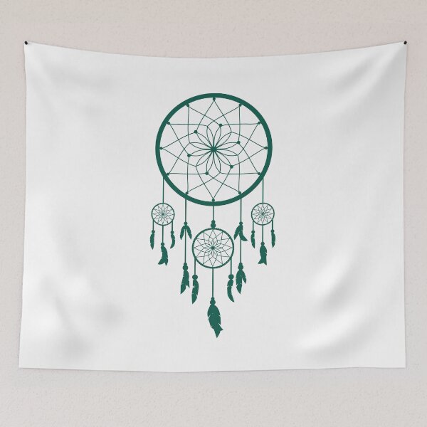 Item preview, Celebration Town Green Native American Indian Dream Catcher designed and sold by CelebrationTown.