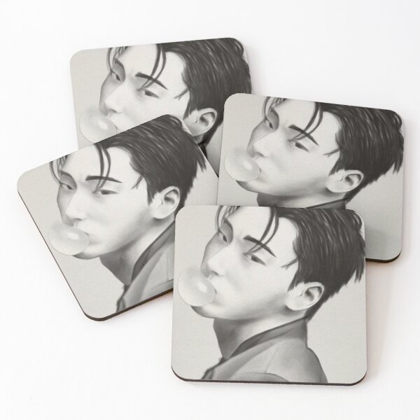 Item preview, Choi San Ateez - Portrait designed and sold by marcoedge-art.