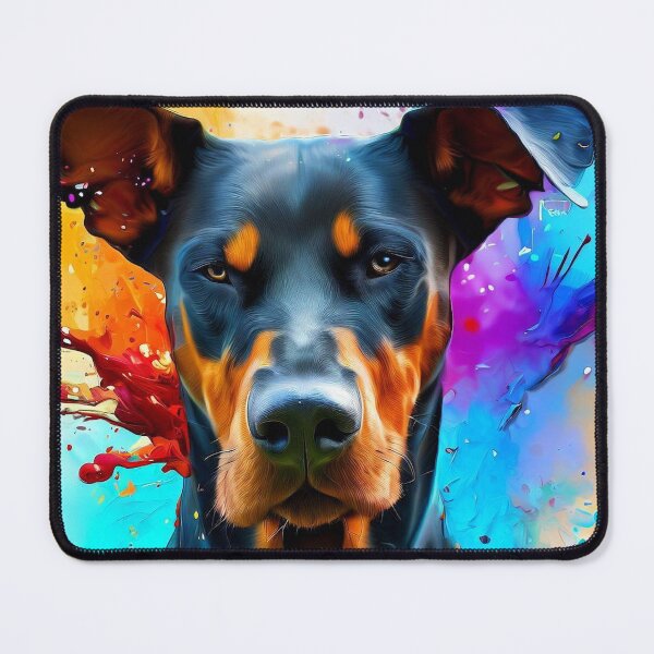 Item preview, Doberman Splash Art 2 designed and sold by The Digital Compass.
