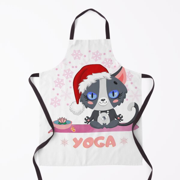Item preview, Cat Yoga at Christmas designed and sold by studio468.