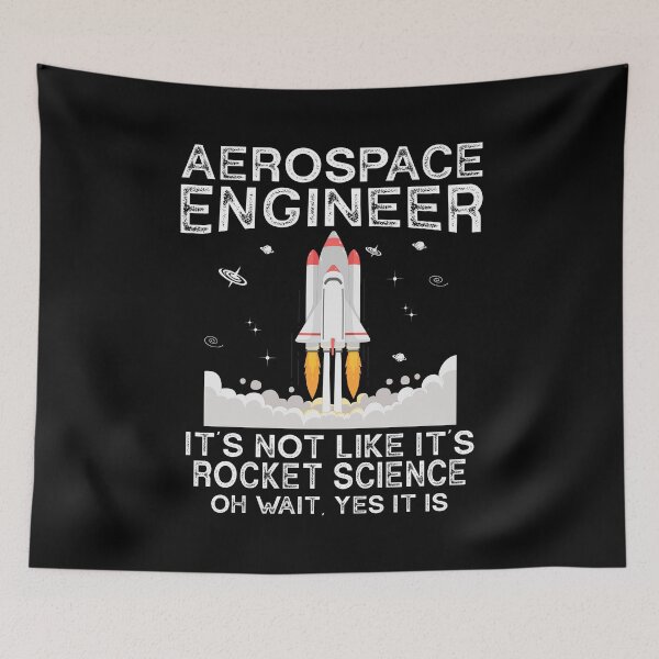 Item preview, Aerospace Engineer - It's not rocket science designed and sold by jingdomdesgine.