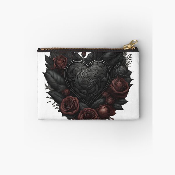 Artikelvorschau, Dunkles Herz - Rote Rose entworfen und verkauft von AllMagicDesigns.