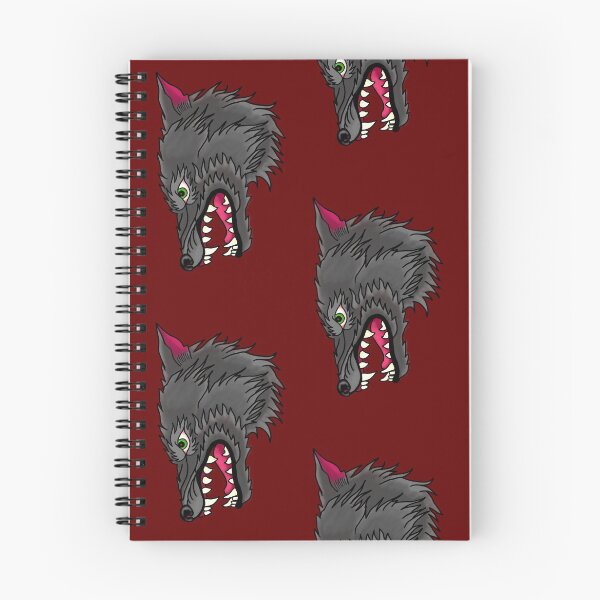 Item preview, Neo traditional wolf head designed and sold by Zoe Bledsoe.