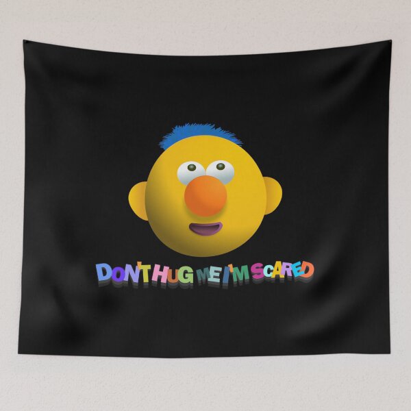 Item preview, Dont hug Me Im Scared (Yellow Guy) 	 designed and sold by lkthkjphf39.