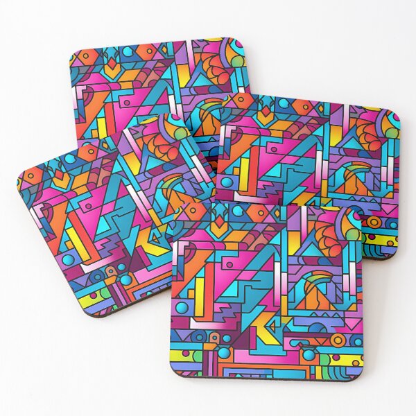 Item preview, Geometric Symphony: Bold Patterns designed and sold by TriarArt.