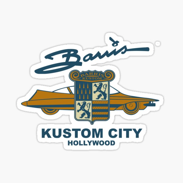 Vista previa del artículo con la obra «Barris Kustom City Hollywood», diseñado y vendido por Barris Kustom City.