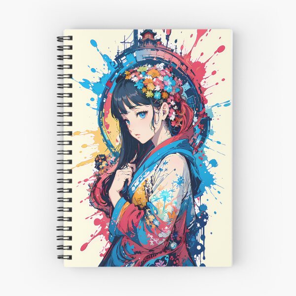 Item preview, Colorful Dressed Anime Girl 43 designed and sold by Shinihime.