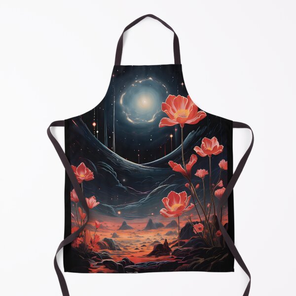 Item preview, Fairy Space Landscape of Flower Meadow and Starry Sky with Nebula designed and sold by Je-we.