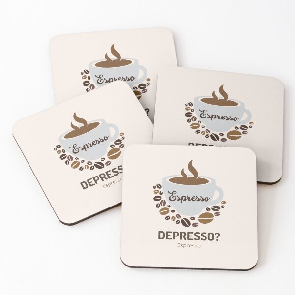 Artikelvorschau, Depresso Espresso, Depresso ohne meinen Espressokaffee entworfen und verkauft von Wordsmith-Wear.