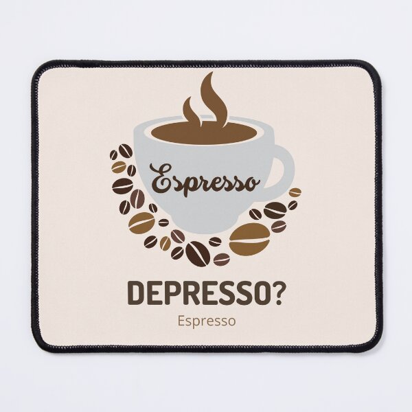 Item preview, Depresso Espresso,  Depresso Without My Espresso Coffee designed and sold by Wordsmith-Wear.