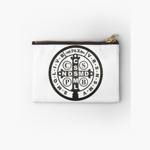 Item preview, Saint Benedict Medal Rustic (Black) designed and sold by The Old Square.