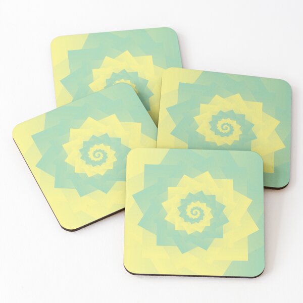 Item preview, Abstract Greenish Square designed and sold by emirrrdesign.
