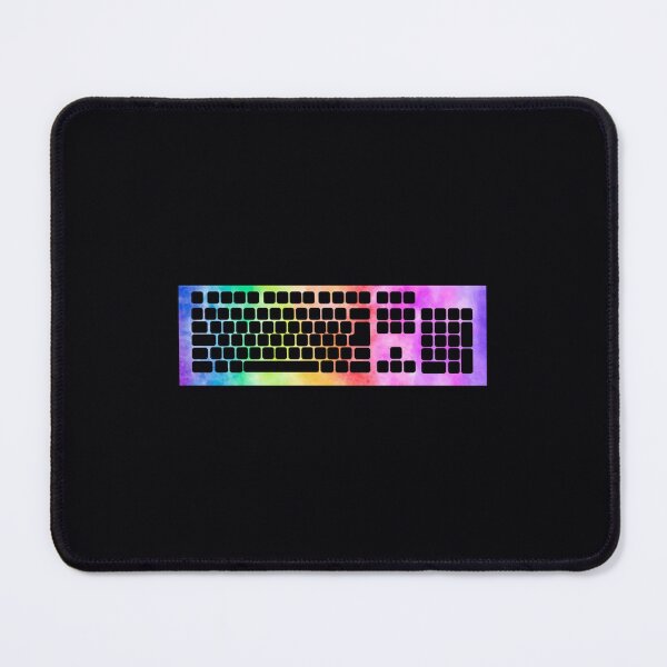 Item preview, tie dye mechanical keyboard designed and sold by lvzrican98.