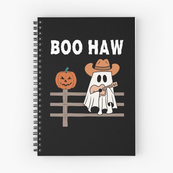 Item preview, Haunted Harmony Pumpkin Boo Haw Guitar Cowboy Ghost designed and sold by MagicSD Designs.