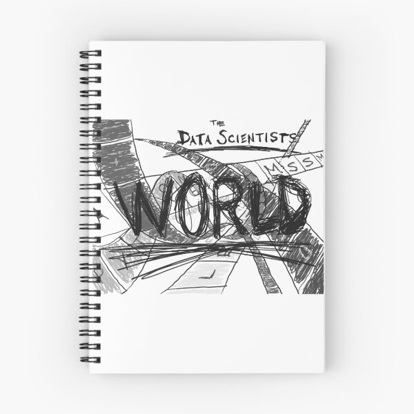 Item preview, The Data Scientist World designed and sold by CodeandoChiDo.