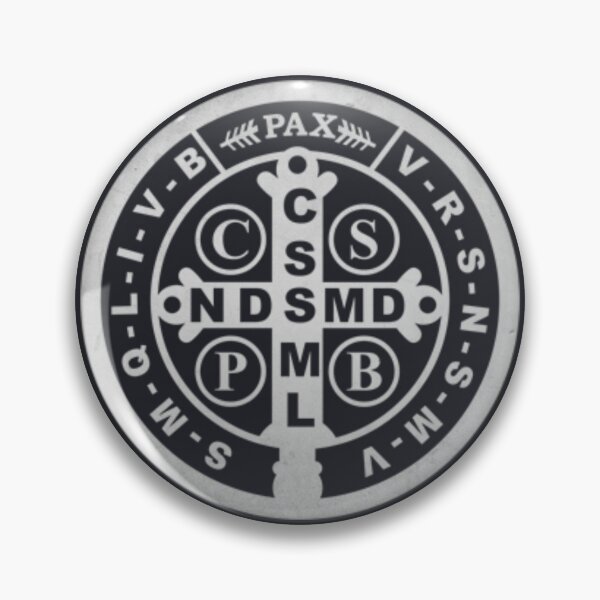 Item preview, Saint Benedict Medal (White) designed and sold by The Old Square.