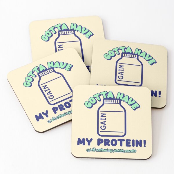 Item preview, Gotta have my protein Not without my protein powder designed and sold by VBRIdesings.