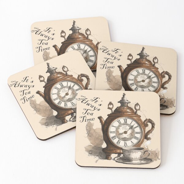Item preview, It's Always Tea Time designed and sold by Bring Back Culture.