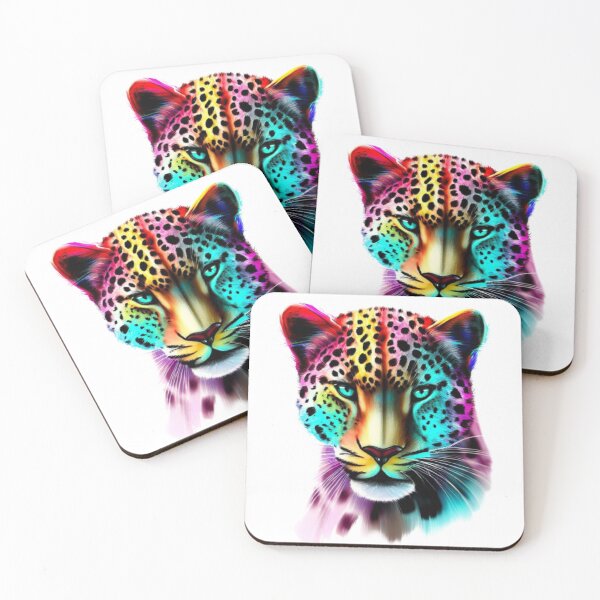 Item preview, Vibrant Jaguar: Intense Jungle Colors designed and sold by Studio A.