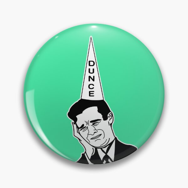 Item preview, Sad Man in a DUNCE Cap Funny Graphic designed and sold by Eclectica-Lydia.