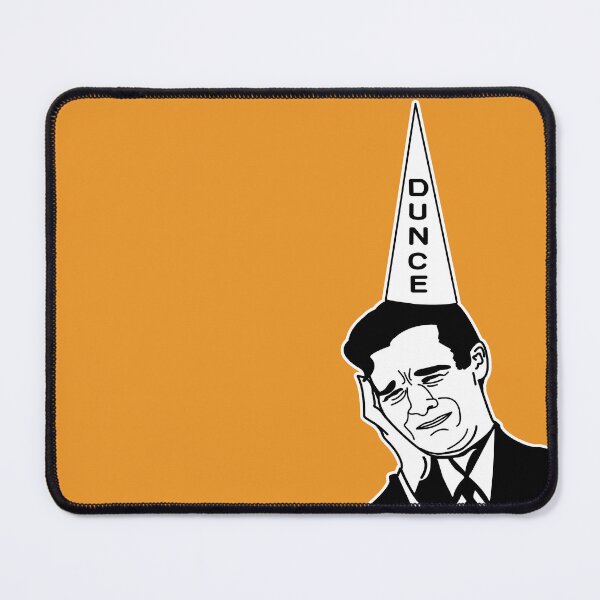 Item preview, Sad Man in a DUNCE Cap Funny Graphic designed and sold by Eclectica-Lydia.