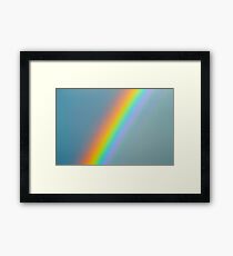rainbow rainbow rainbow! Framed Print