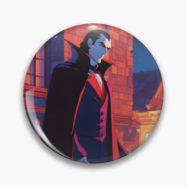 Item preview, Anime Vampire Dracula designed and sold by OMonstroCurio.