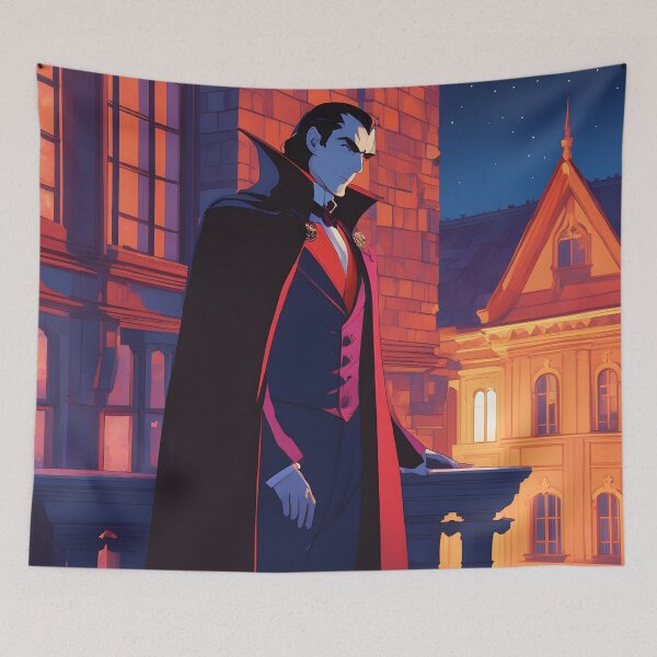 Item preview, Anime Vampire Dracula designed and sold by OMonstroCurio.