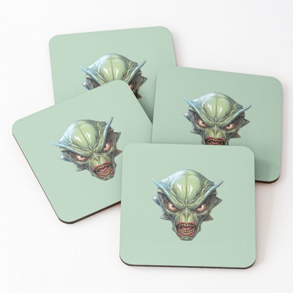 Item preview, Slimy Green Alien Monster Creep designed and sold by kualio.