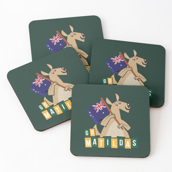 Item preview, Go Matildas / Sam Kerr / World Cup 2023 / Matildas Kangaroo / Australian Football  designed and sold by thesocialcactus.