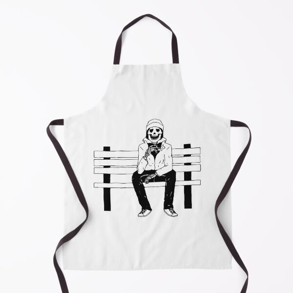 Item preview, Skeleton on a park bench, captionless designed and sold by kougan.