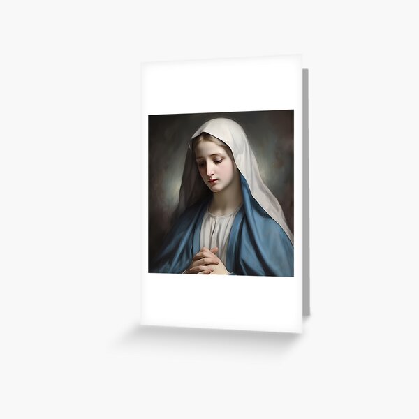 Item preview, The Virgin in Prayer - The Blessed Virgin designed and sold by SanctaTrinitas.