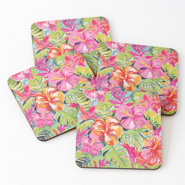 Aperçu de l'œuvre Fleurs d'hibiscus tropicales créée et vendue par sophiesdesigns53.