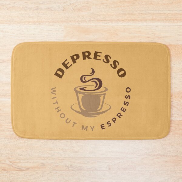 Item preview, Depresso Without My Espresso Coffee designed and sold by Wordsmith-Wear.