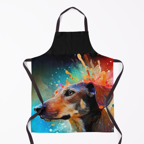 Item preview, Finnish Hound Splash Art designed and sold by The Digital Compass.