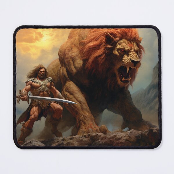Item preview, The Savage Slayer's Battle of Beasts designed and sold by JLCableStudio.
