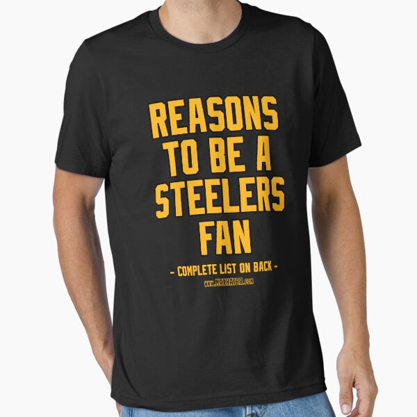 Artikel-Vorschau von Keine Gründe, ein Pittsburgh Steelers-Fan zu sein, Steelers saugen, lustiges Gag-Geschenk, designt und verkauft von maxhater.