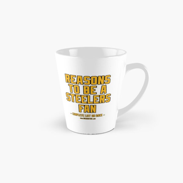 No Reasons To Be a Pittsburgh Steelers Fan, Steelers Suck, Funny Gag Gift'  Coffee Mug for Sale by maxhater