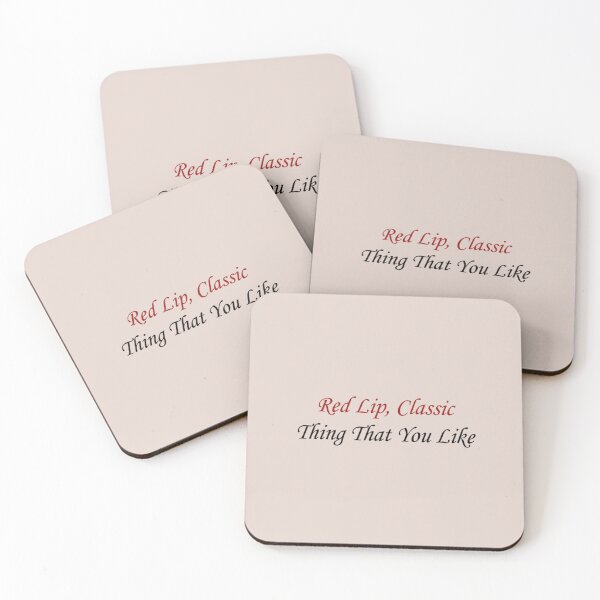 Item preview, "Red Lip, Classic Thing That You Like" designed and sold by BlackwellNY.