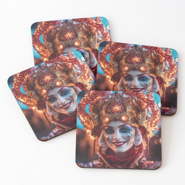 Item preview, Costumed lady in fascinating disguise designed and sold by Girih.