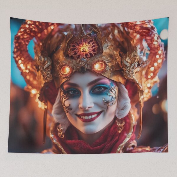 Item preview, Costumed lady in fascinating disguise designed and sold by Girih.