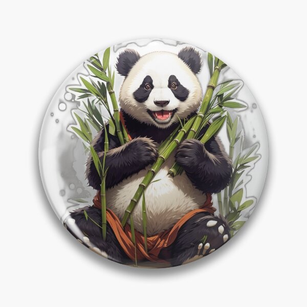 Item preview, Space Bamboo Panda designed and sold by CozyGems.