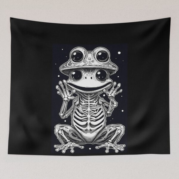Item preview, Mysterious Frog Skeleton designed and sold by Mechanical-Artt.