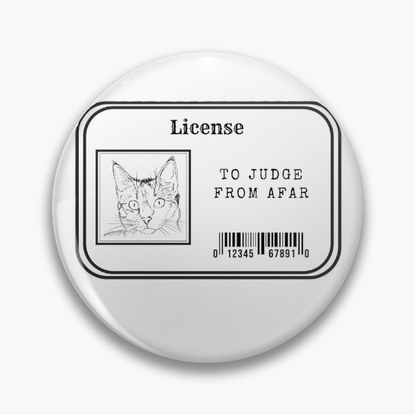 Item preview, License To judge from afar designed and sold by Constanza313.