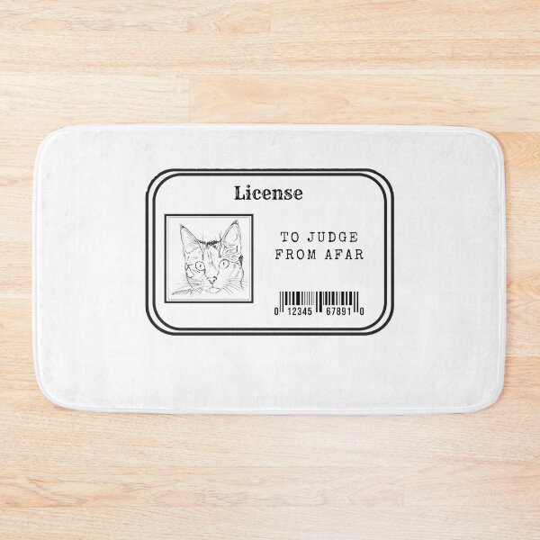 Item preview, License To judge from afar designed and sold by Constanza313.