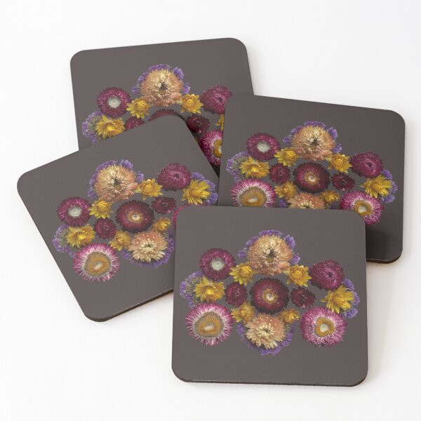 Item preview, Dried Flowers in Pinks, Yellows, and Purples designed and sold by TinaNadeemArt.